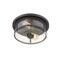 Z-Lite Savannah 2 Light Flush Mount, Bronze & Clear 462F11-BRZ - alternate 4